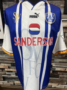 Sheffield Wednesday 1995/1995 Home Shirt - XL Blinker for sale on Ebay