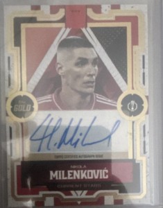 Topps Chrome Premier League 2025-26 Nikola Milenkovic Forest #Ca-Nm Autograph for sale on Ebay