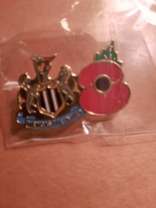 newcastle united football pin badges for sale on Ebay