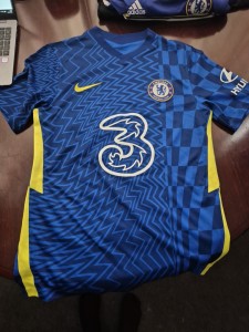 Chelsea 2021/2022 Size Small Home Shirt With Havertz 29 for sale on Ebay