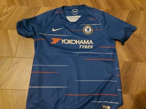Chelsea Fc EPL WINNERS  Men’s Nike Yokohama Tyres Home Shirt From 2017 Size L for sale on Ebay