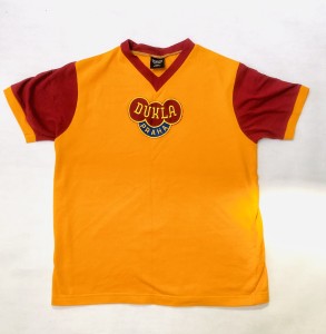 1960s DUCKLA PRAGUE Away shirt  TOFFS retro XL COTTON Half Man Half Biscuit for sale on Ebay