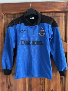Airdrieonians FC 1990/91 Goalkeeper Football Shirt Airdrie Ribero 1991 26/28” £2 for sale on Ebay