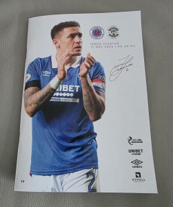 Rangers v Hibernian 13/05/2026 for sale on Ebay