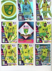 ADRENALYN P/L  2022 X 18 NORWICH CITY PLAYERS NUMBER 75 for sale on Ebay