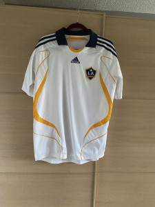 David Beckham LA Galaxy Football Top XL Please Read Description for sale on Ebay