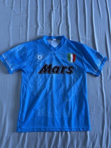 Maradona Napoli football shirt M for sale on Ebay