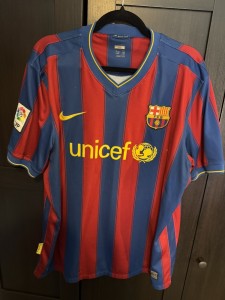 Original Nike Barcelona 2009/2010 Home Shirt Mens XL for sale on Ebay