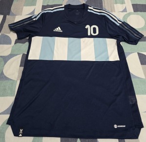 Adidas Argentina Messi 10 Tiro Shirt - Size L Mens for sale on Ebay