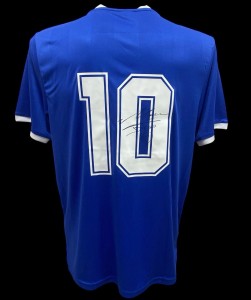 Maglia Calcio Argentina Vintage Autografata N10 Maradona Le coq Sportif Anni 80 for sale on Ebay