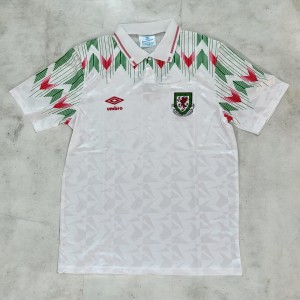 Wales 1990-1992 Retro Football Shirt - Large Sized Away  Shirt for sale on Ebay