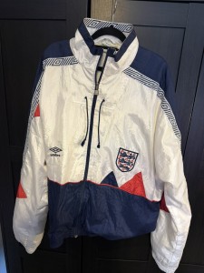 England Track Top / Shell Training Jacket Original 1990/1992 Men’s XL for sale on Ebay