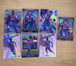 Crystal Palace 25/26 Topps Finest Bundle Including Inserts for sale on Ebay