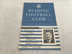 1954/55 Division 3 South v North @ Reading - Accrington Northampton - March 1955 for sale on Ebay