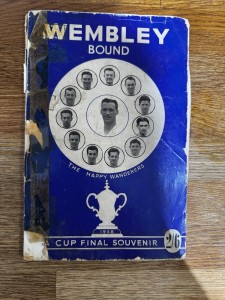1958 Bolton Wanderers FA Cup Final Souvenir, Player Signed Program for sale on Ebay