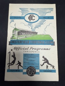 Chesterfield Reserves v Preston North End  Reserves 1951/52 (3/32) for sale on Ebay