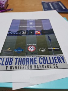 Club Thorne Colliery V Winterton Rangers Fc for sale on Ebay