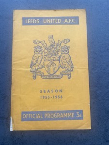 55/56 LEEDS UNITED V BLACKBURN ROVERS FOOTBALL PROGRAMME for sale on Ebay
