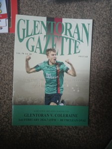 Glentoran v Coleraine Northern Ireland LG Cup Season 2025-2026 for sale on Ebay