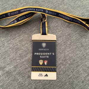 LEEDS UNITED V BOURNEMOUTH PREMIER LEAGUE V.I.P HOSPITALITY LANYARD 27/09/2025 for sale on Ebay
