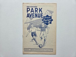 1949 Bradford Park Avenue v Preston North End Div 2 (48-49) - PROGRAMME for sale on Ebay