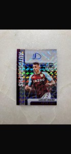Lucas Digne Auto Aston Villa Panini Mosaic Prizm 2021-22 premier league for sale on Ebay