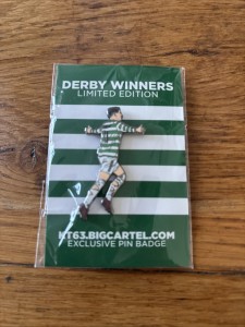 Cvancara Hoidy Celtic Fc Pin Badge Hooped Heroes Badge for sale on Ebay