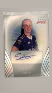 Panini Barclays WSL Eternity Sam Tierney Leicester City Base Auto Card for sale on Ebay