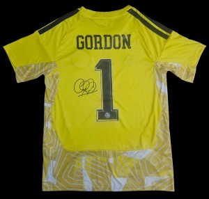 Craig Gordon Hand Signed Scotland Fc 2026 World Cup Goalie Shirt Football - COA for sale on Ebay