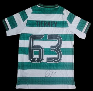 Kieran Tierney Hand Signed Celtic 2025/26 Home Shirt Football Auto - COA & PROOF for sale on Ebay