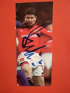 Dennis Irwin - Manchester Utd Fc Signed Picture for sale on Ebay