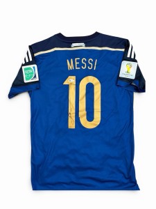 Lionel Messi Signed Argentina Away Beckett Authentication for sale on Ebay