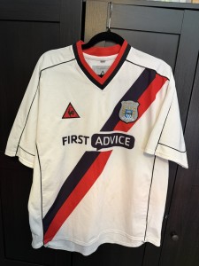 Original Manchester City 2002/2003 Away Football Shirt Men’s Large for sale on Ebay