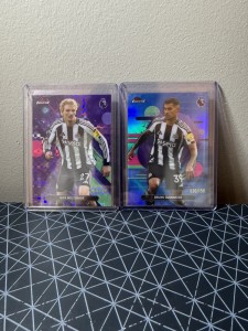 Topps Finest Premier League - Woltemade & Bruno Guimaraes /150 - Newcastle for sale on Ebay