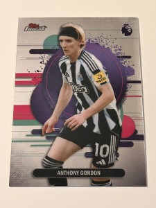 2026 Topps Finest Premier League ANTHONY GORDON Newcastle (Uncommon) #175 for sale on Ebay