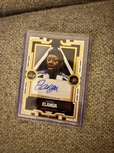 Anthony Elanga Topps Gold Auto Base Card  Newcastle United for sale on Ebay