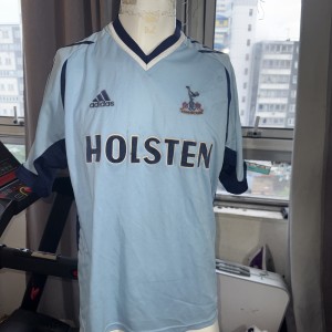  TOTTENHAM away shirt - size L ( 2001 ) VGC 14 Poyet       for sale on Ebay