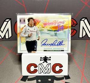 2022-23 panini impeccable Darren Anderton auto /49 Tottenham Hotspur for sale on Ebay