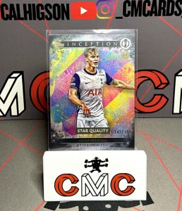 2024-25 topps inception Lucas Bergvall RC star quality /199 Tottenham Hotspur for sale on Ebay