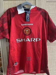 Manchester United Vintage 90s 96 - 98 Home Shirt for sale on Ebay