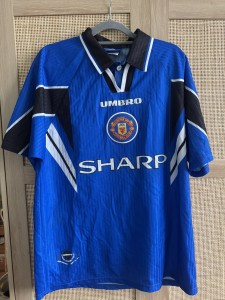 Manchester United Vintage 90s 96 - 98 Away Shirt  for sale on Ebay
