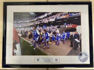 MILLWALL FC V MANCHESTER UNITED FC - 2004 FA CUP FINAL FRAMED PHOTOGRAPH for sale on Ebay