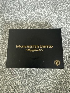 Manchester United Magnificent 7 Pin Bages for sale on Ebay