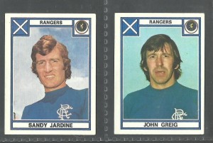 2 x RANGERS - Panini Football '78 Stickers [Unused] for sale on Ebay