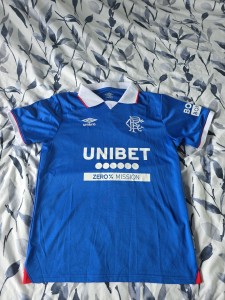 Rangers Home Shirt Size 25/26 Xl for sale on Ebay