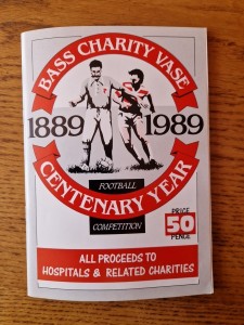 1989/90 Bass Charity Vase - Derby County / Burton v Wolverhampton Wanderers + TS for sale on Ebay