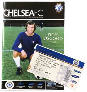 2005/06 Chelsea v Tottenham Spurs, 11 Mar 2006, + Ticket  for sale on Ebay