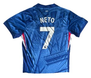 PEDRO NETO Hand Signed FC Chelsea 2025/26 Home Football Shirt RARE with COA for sale on Ebay