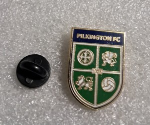 PILKINGTON FC BADGE for sale on Ebay