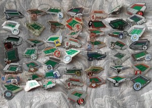 FOOTBALL CLUB CRESTED ENAMEL BADGE's x 50 JOB LOT for sale on Ebay